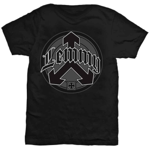 Lemmy - Arrow Logo Uni Bl ryhmässä MERCH / T-paita / Rockoff_Nya April24 @ Bengans Skivbutik AB (5532711r)