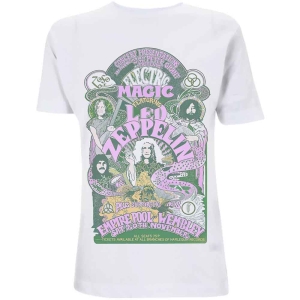 Led Zeppelin - Electric Magic Lady Wht ryhmässä MERCH / T-paita / Rockoff_Nya April24 @ Bengans Skivbutik AB (5532716r)