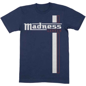 Madness - Stripes Uni Navy ryhmässä MERCHANDISE / T-paita / Reggae @ Bengans Skivbutik AB (5532721r)