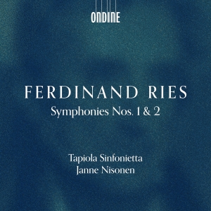 Tapiola Sinfonietta Janne Nisonen - Ries: Symphonies Nos. 1 & 2 ryhmässä CD / Nyheter @ Bengans Skivbutik AB (5532752)