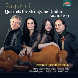 Paganini Ensemble Vienna - Paganini: Quartets For Strings & Gu ryhmässä CD / Nyheter @ Bengans Skivbutik AB (5532759)