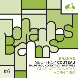 Geoffroy Couteau - Brahms: Clarinet Sonatas ryhmässä CD / Nyheter @ Bengans Skivbutik AB (5532762)