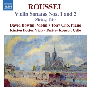 David Bowlin Tony Cho - Roussel: Violin Sonatas Nos. 1 & 2 ryhmässä CD / Nyheter @ Bengans Skivbutik AB (5532785)