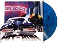 Girlschool - Hit And Run (Blue Marbled Vinyl Lp) ryhmässä VINYYLI @ Bengans Skivbutik AB (5532832)