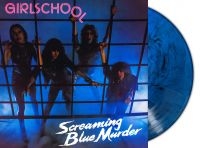 Girlschool - Screaming Blue Murder (Blue Marbled ryhmässä ME SUOSITTELEMME / Perjantain julkaisut / Fredag den 20:e september 2024 @ Bengans Skivbutik AB (5532834)