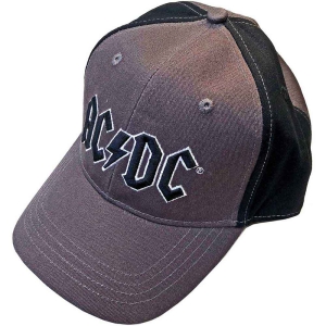 Ac/Dc - Black Logo Char/Bl Baseball C ryhmässä MERCH / Minsishops-merch / Ac/Dc @ Bengans Skivbutik AB (5532854)