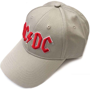 Ac/Dc - Red Logo Sand Baseball C ryhmässä MERCH / Minsishops-merch / Ac/Dc @ Bengans Skivbutik AB (5532860)