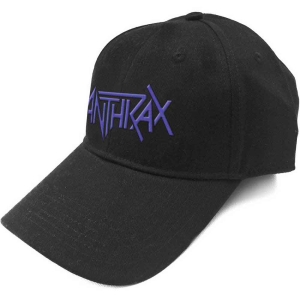 Anthrax - Logo Bl Baseball C ryhmässä MERCHANDISE / Merch / Hårdrock @ Bengans Skivbutik AB (5532870)