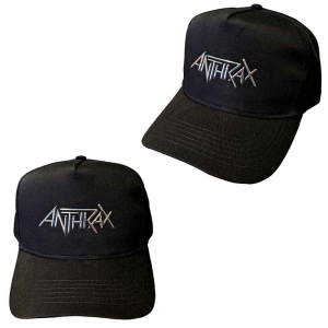 Anthrax - Sonic Sliver Logo Bl Baseball C ryhmässä MERCHANDISE / Merch / Hårdrock @ Bengans Skivbutik AB (5532871)