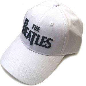 The Beatles - Black Drop T Logo Wht Baseball C ryhmässä MERCHANDISE / Merch / Pop-Rock @ Bengans Skivbutik AB (5532884)