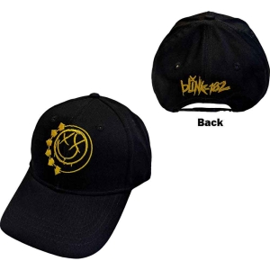 Blink-182 - Yellow Six-Arrow Smiley Bl Baseball C ryhmässä MERCHANDISE / Merch / Pop-Rock @ Bengans Skivbutik AB (5532895)