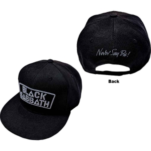 Black Sabbath - Never Say Die Bl Snapback C ryhmässä MERCHANDISE / Merch / Hårdrock @ Bengans Skivbutik AB (5532904)