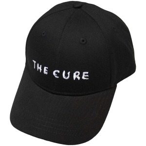 The Cure - Text Logo Bl Baseball C ryhmässä MERCHANDISE / Merch / Hårdrock @ Bengans Skivbutik AB (5532908)