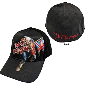 Iron Maiden - The Trooper Bl Baseball C ryhmässä MERCHANDISE / Merch / Hårdrock @ Bengans Skivbutik AB (5532944)