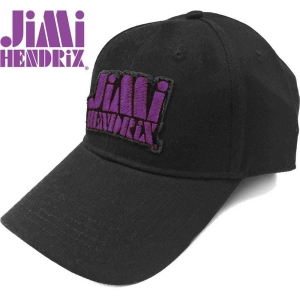 Jimi Hendrix - Purple Stencil Logo Bl Baseball C ryhmässä MERCHANDISE / Merch / Pop-Rock @ Bengans Skivbutik AB (5532951)