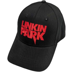 Linkin Park - Red Logo Bl Baseball C ryhmässä MERCHANDISE / Merch / Hårdrock @ Bengans Skivbutik AB (5532958)