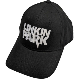 Linkin Park - White Logo Bl Baseball C ryhmässä MERCHANDISE / Merch / Hårdrock @ Bengans Skivbutik AB (5532959)