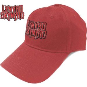 Lynyrd Skynyrd - Logo Red Baseball C ryhmässä MERCHANDISE / Merch / Pop-Rock @ Bengans Skivbutik AB (5532963)