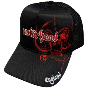 Motorhead - England Red Warpig Bl Mesh-Back C ryhmässä MERCHANDISE / Merch / Hårdrock @ Bengans Skivbutik AB (5532968)