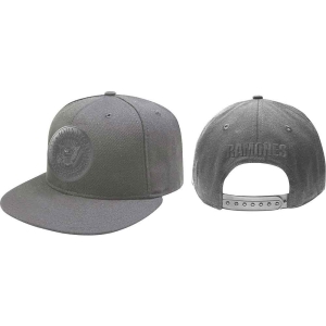 Ramones - Presidential Seal Grey Snapback C ryhmässä MERCHANDISE / Merch / Punk @ Bengans Skivbutik AB (5532999)