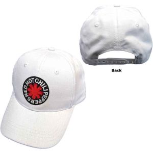 Red Hot Chili Peppers - Classic Asterisk Wht Baseball C ryhmässä MERCHANDISE / Merch / Pop-Rock @ Bengans Skivbutik AB (5533001)