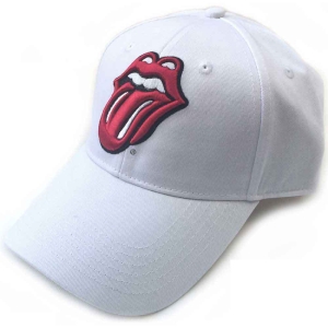 Rolling Stones - Classic Tongue Wht Baseball C ryhmässä MERCHANDISE / Merch / Pop-Rock @ Bengans Skivbutik AB (5533009)