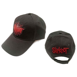 Slipknot - Logo Bl Baseball C ryhmässä MERCHANDISE / Merch / Hårdrock @ Bengans Skivbutik AB (5533017)