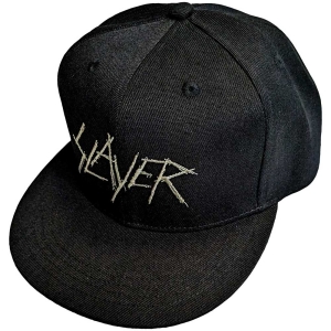 Slayer - Scratchy Logo Bl Snapback C ryhmässä MERCHANDISE / Merch / Hårdrock @ Bengans Skivbutik AB (5533026)