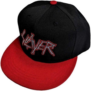 Slayer - Dripping Logo Outline Red/Bl Snapback C ryhmässä MERCHANDISE / Merch / Hårdrock @ Bengans Skivbutik AB (5533027)