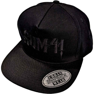 Sum 41 - Black Logo Bl Snapback C ryhmässä MERCHANDISE / Merch / Punk @ Bengans Skivbutik AB (5533034)