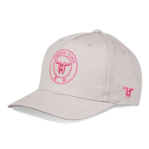 Tokyo Time - Tt Core Pink Logo Grey Snapback C ryhmässä MK Export CDON Merch @ Bengans Skivbutik AB (5533043)