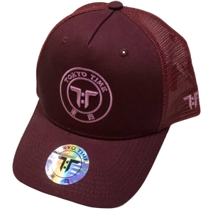 Tokyo Time - Tt Core Pink Logo Maroon Snapback C ryhmässä MK Export CDON Merch @ Bengans Skivbutik AB (5533120)