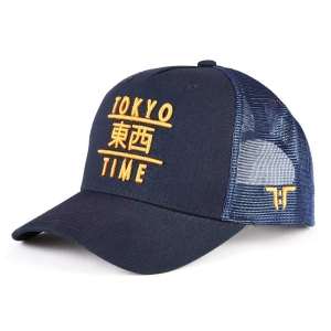 Tokyo Time - Tt Heritage Gold Logo Navy Snapback C ryhmässä MK Export CDON Merch @ Bengans Skivbutik AB (5533121)