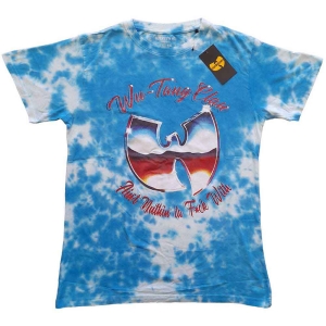 Wu-Tang Clan - Antfw Uni Blue Dip-Dye ryhmässä MERCH / T-paita / Rockoff_Nya April24 @ Bengans Skivbutik AB (5533311r)