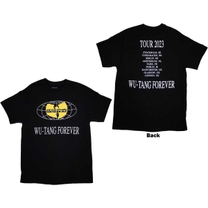 Wu-Tang Clan - Tour '23 Wu-Tang Forever Uni Bl ryhmässä MERCH / T-paita / Rockoff_Nya April24 @ Bengans Skivbutik AB (5533317r)