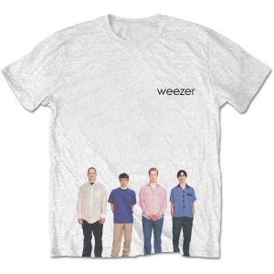 Weezer - Packaged Blue Album Uni Wht  2 ryhmässä MERCHANDISE / T-paita / Pop-Rock @ Bengans Skivbutik AB (5533457)