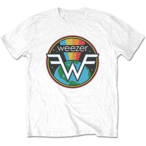 Weezer - Symbol Logo Uni Wht ryhmässä MERCHANDISE / T-paita / Pop-Rock @ Bengans Skivbutik AB (5533464r)