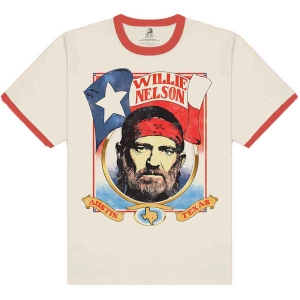 Willie Nelson - Americana Ringer Uni Natrl ryhmässä MERCHANDISE / T-paita / Country @ Bengans Skivbutik AB (5533480r)