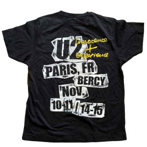 U2 - I+E Paris Event 2015 Uni Bl  2 ryhmässä MERCHANDISE / T-paita / Pop-Rock @ Bengans Skivbutik AB (5533638)