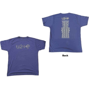 U2 - I+E 2015 Tour Dates Uni Blue  2 ryhmässä MERCHANDISE / T-paita / Pop-Rock @ Bengans Skivbutik AB (5533710)