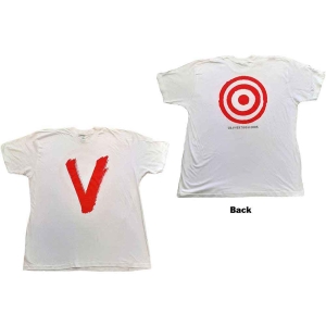 U2 - Vertigo Tour 2005 Red V Uni Wht  2 ryhmässä MERCHANDISE / T-paita / Pop-Rock @ Bengans Skivbutik AB (5533737)