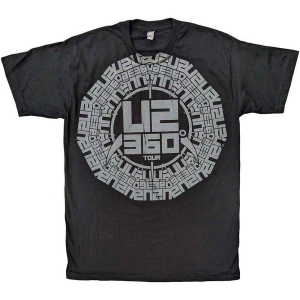 U2 - 360 Degree Tour Logo Uni Bl ryhmässä MERCHANDISE / T-paita / Pop-Rock @ Bengans Skivbutik AB (5533740)