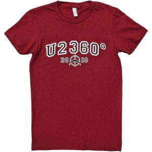 U2 - 360 Degree Tour 2010 Logo Lady Red ryhmässä MERCHANDISE / T-paita / Pop-Rock @ Bengans Skivbutik AB (5533746)