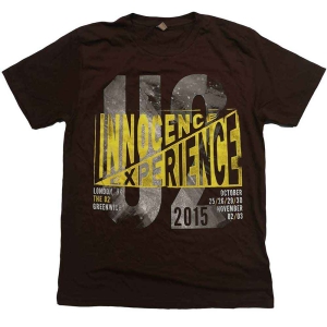 U2 - I+E London Event 2015 Uni Brown ryhmässä MERCH / T-paita / Rockoff_Nya April24 @ Bengans Skivbutik AB (5533783r)