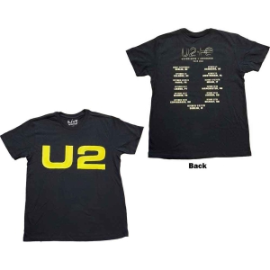 U2 - Logo 2018 Back Print Uni Bl ryhmässä MERCH / T-paita / Rockoff_Nya April24 @ Bengans Skivbutik AB (5533795r)