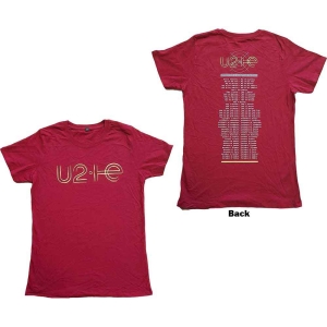 U2 - I+E 2015 Tour Dates Uni Maroon ryhmässä MERCH / T-paita / Rockoff_Nya April24 @ Bengans Skivbutik AB (5533809r)