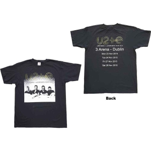 U2 - I+E Tour Dublin 2015 Bed Photo Uni Bl ryhmässä MERCH / T-paita / Rockoff_Nya April24 @ Bengans Skivbutik AB (5533812r)