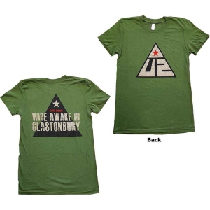 U2 - Glastonbury 2011 Pyramid Stage Lady Gree ryhmässä MERCH / T-paita / Rockoff_Nya April24 @ Bengans Skivbutik AB (5533815r)