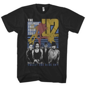 U2 - Bullet The Blue Sky Uni Bl ryhmässä MERCH / T-paita / Rockoff_Nya April24 @ Bengans Skivbutik AB (5533844r)