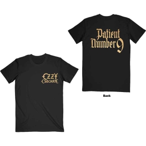Ozzy Osbourne - Patient No.9 Gold Logo Uni Bl ryhmässä MERCH @ Bengans Skivbutik AB (5534161r)